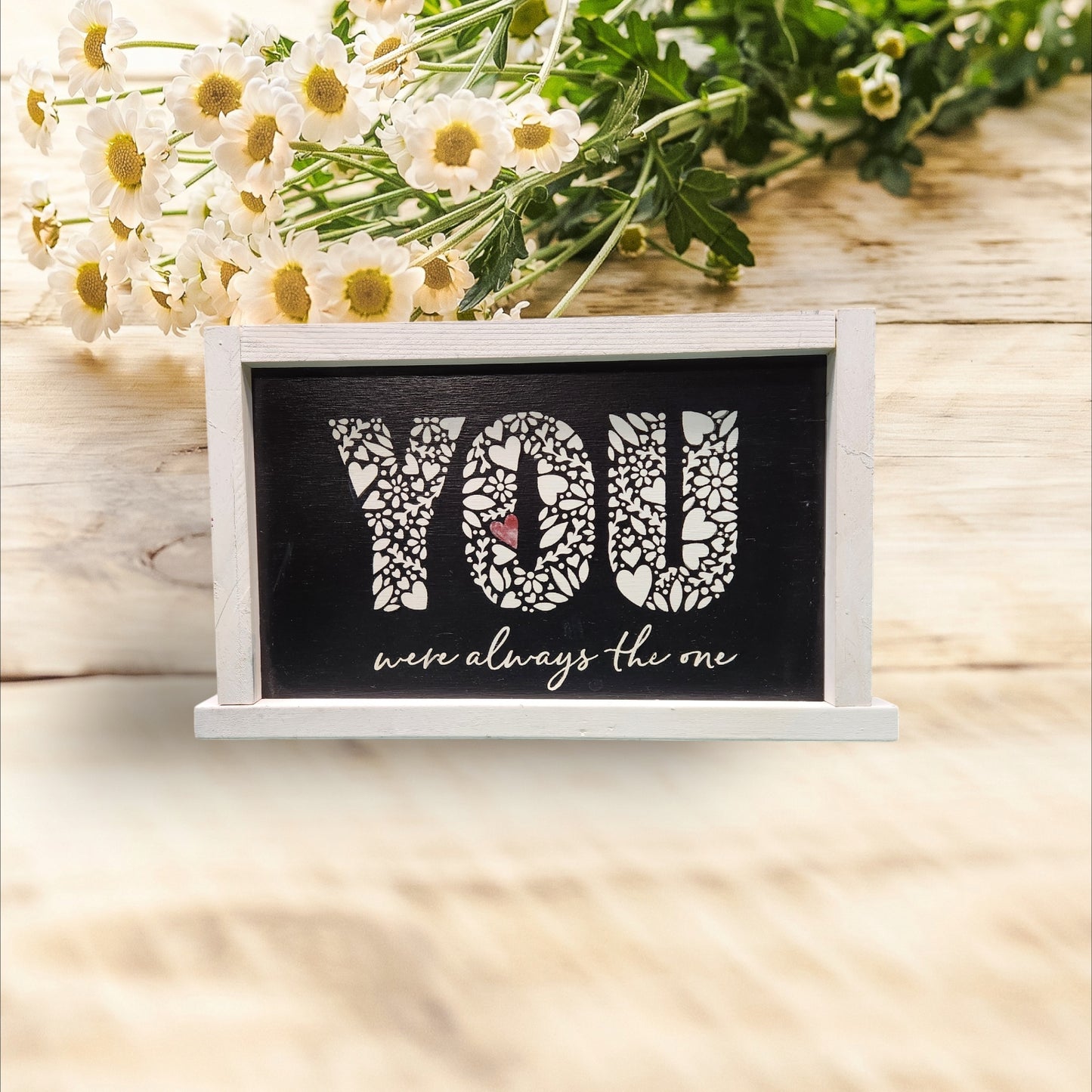 Valentine's Day Shelf Sign